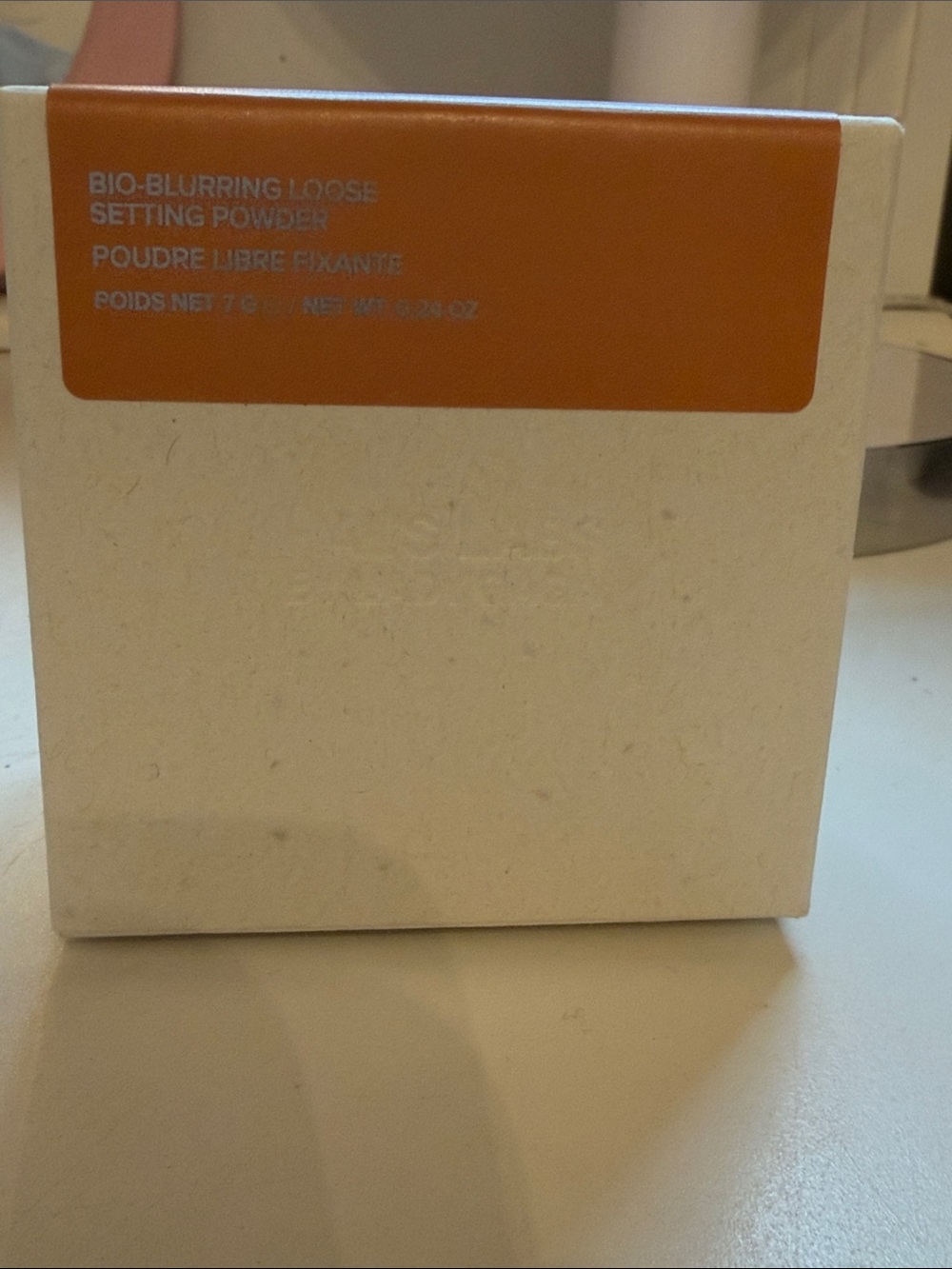 Bio-Blurring Loose Setting Powder - White/Orange Box